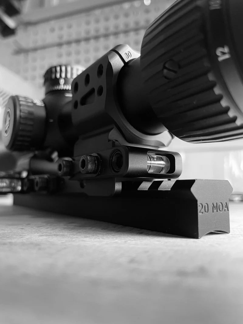 Buborékszint a céltávcső számára | Davika tartókhoz