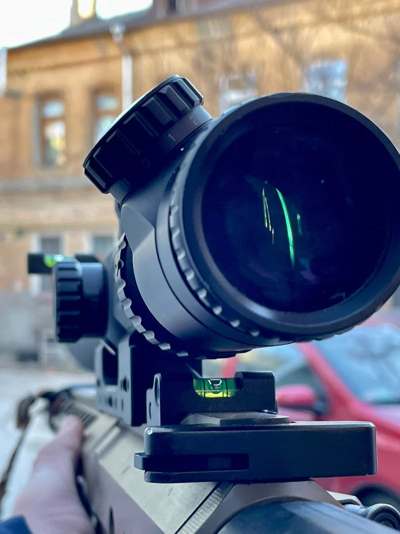 Buborékszint a céltávcső számára | Picatinny alap