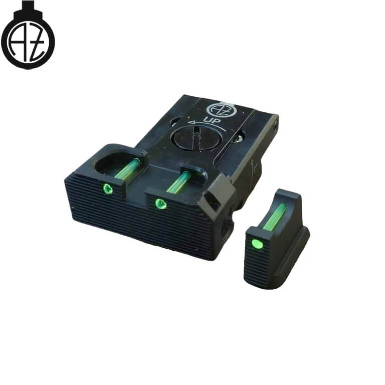 CZ 75B, CZ P-01, CZ 75 SP-01 állítható irányzékok fényvezető szállal | type B Zendl