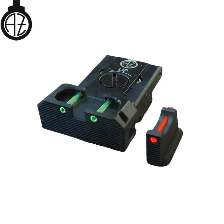 CZ 75B, CZ P-01, CZ 75 SP-01 állítható irányzékok fényvezető szállal | type B Zendl