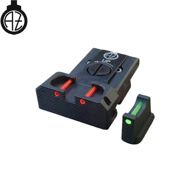 CZ 75B, CZ P-01, CZ 75 SP-01 állítható irányzékok fényvezető szállal | type B Zendl