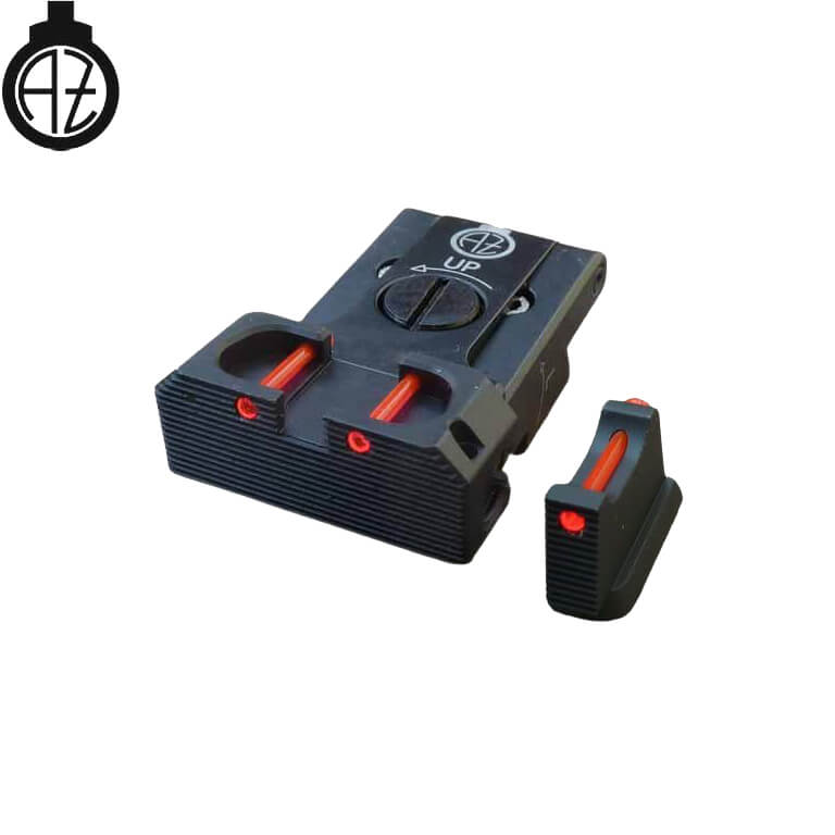 CZ 75B, CZ P-01, CZ 75 SP-01 állítható irányzékok fényvezető szállal | type B Zendl