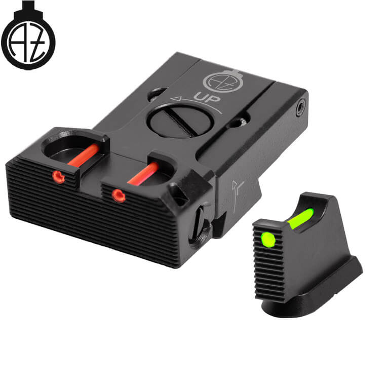 CZ 75B, CZ P-01, CZ 75 SP-01 állítható irányzékok száloptikával | type B Zendl