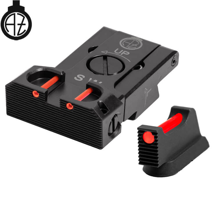 CZ Shadow 2, CZ 75 SP-01 Shadow állítható irányzékok száloptikával | type B