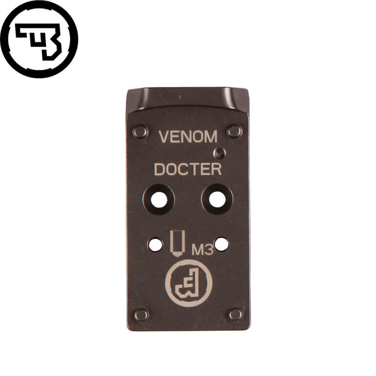 CZ P-10 adapterlemez | Docter footprint