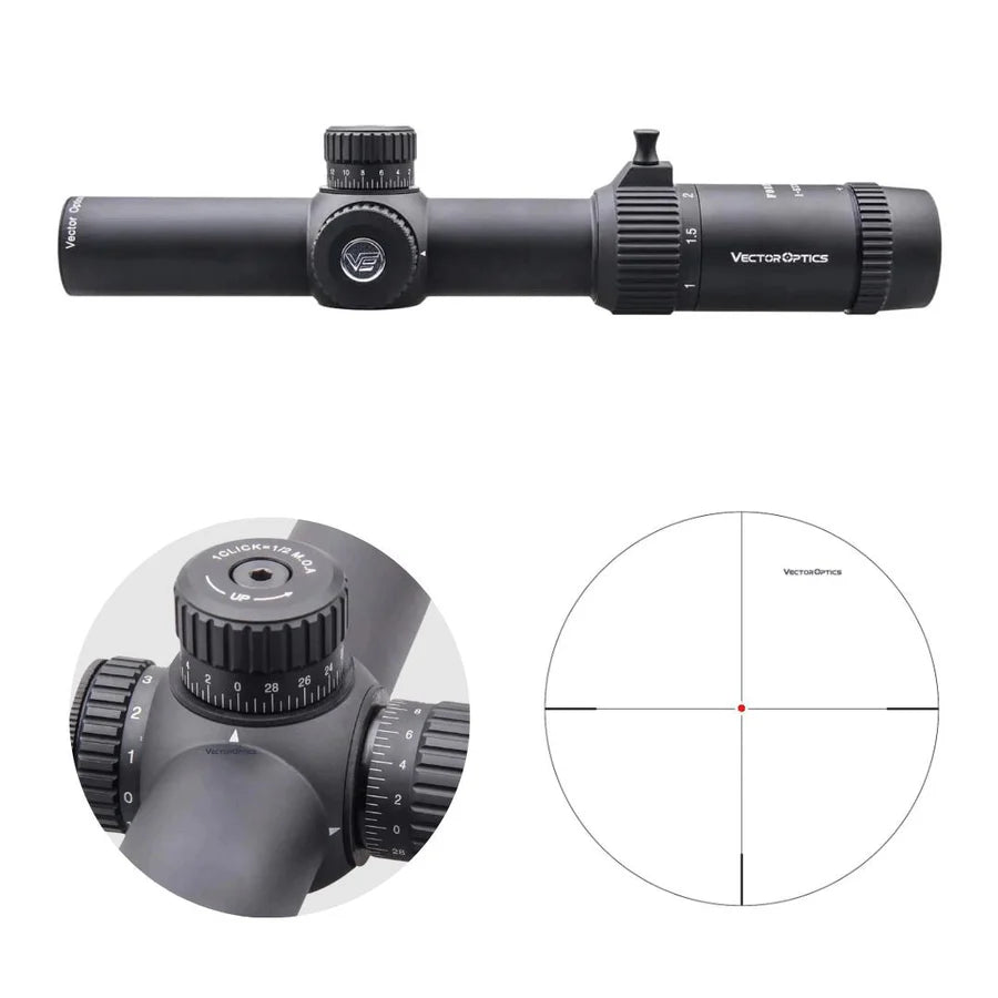 Vector Optics Forester 1-5x24SFP GenII céltávcső