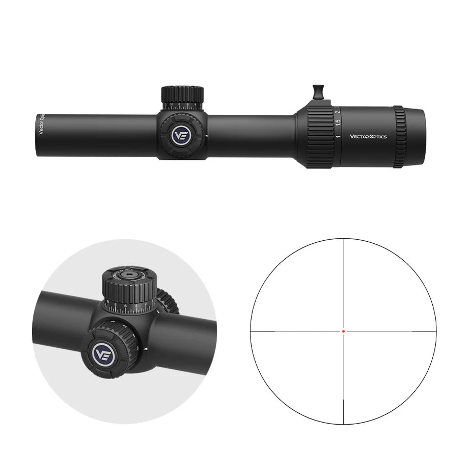 Vector Optics Forester 1-8x24 SFP puskatávcső