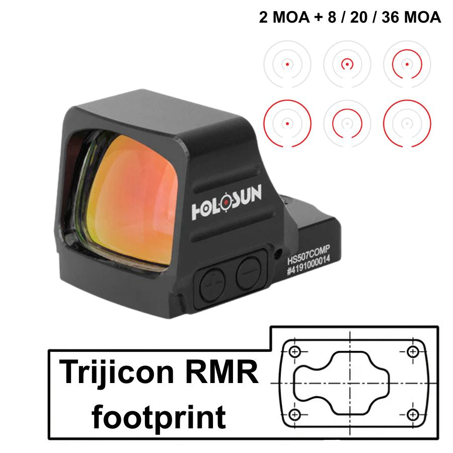 Holosun 507 Comp vörös