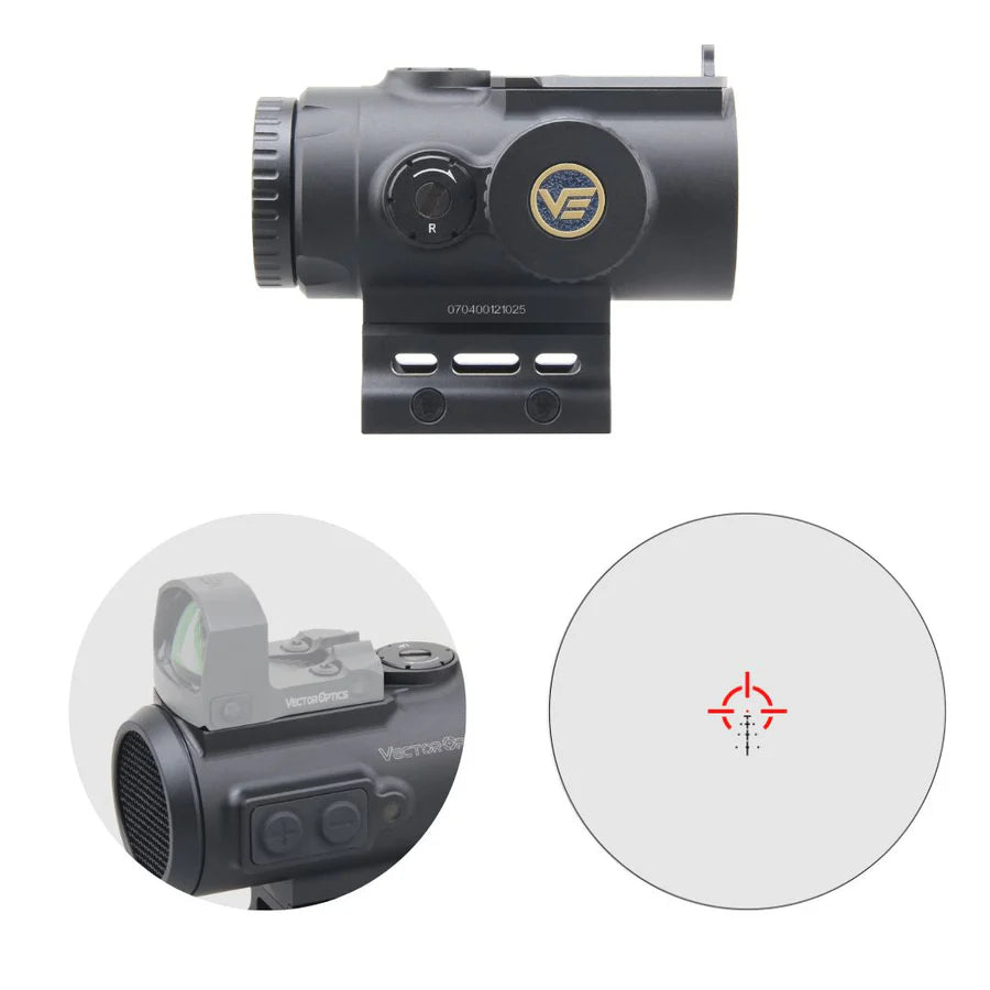 Vector Optics Paragon 4x24 ultra kompakt prizmás puskacsőtávcső