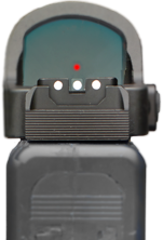 Glock 17 MOS, 19 MOS, 34 MOS félig állítható irányzék készlet | B típusú LPA száloptikás