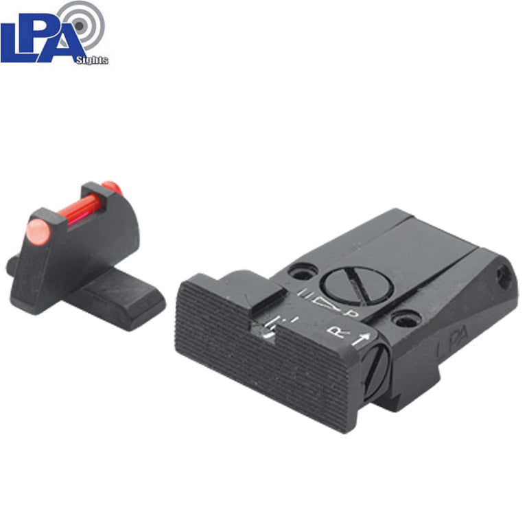 Springfield XD-XDM-XDS, HS Produkt HS-9, SF19 & S-Line állítható irányzékok szett száloptikával LPA