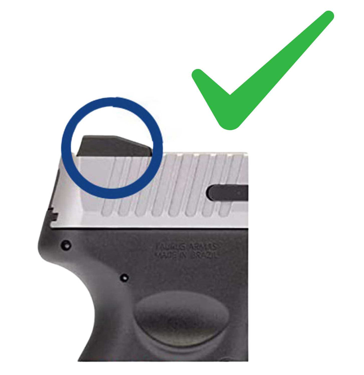 Taurus G3, G2S, G2C, TX22 red dot rögzítő | típus S