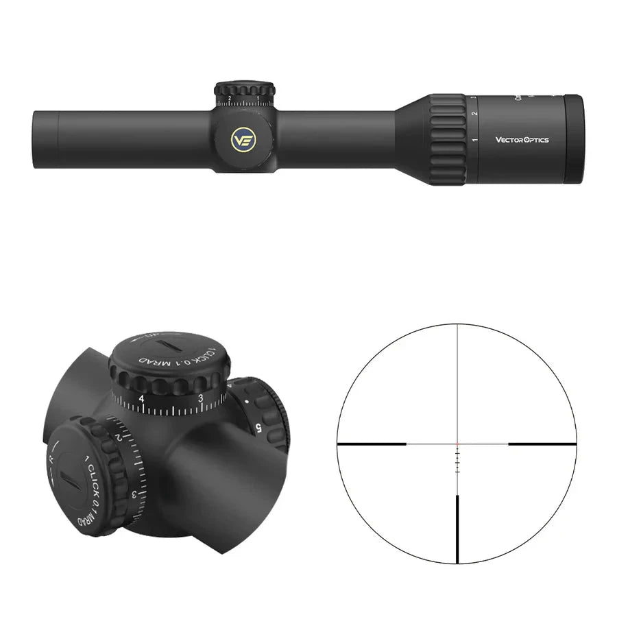 Vector Optics Continental x6 1-6x24 céltávcső Vector Optics