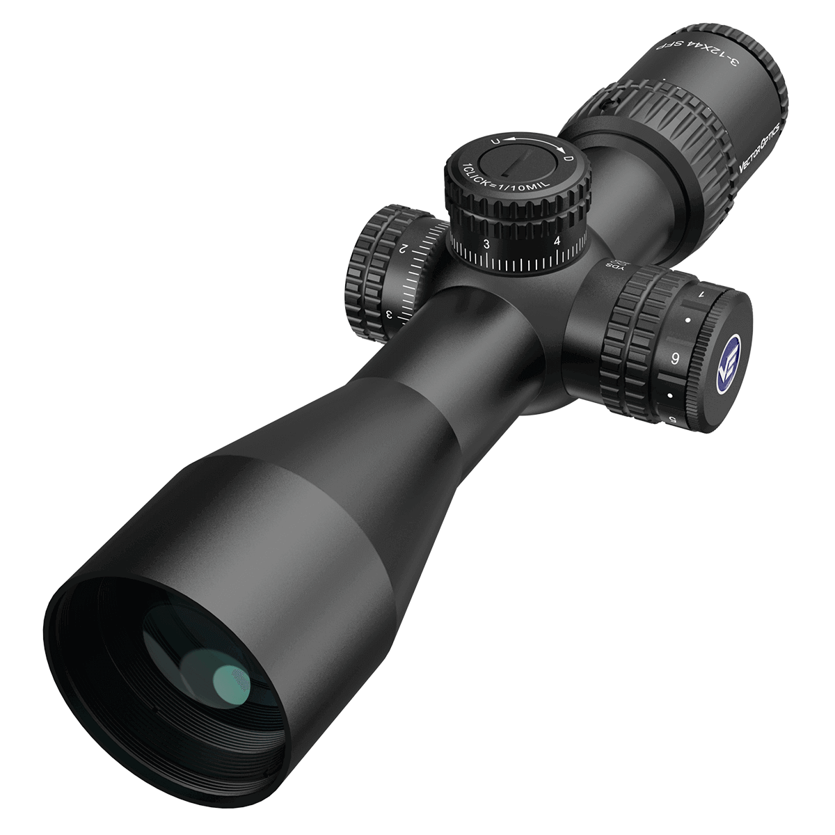 Vector Optics Veyron 3-12x44IR SFP kompakt céltávcső
