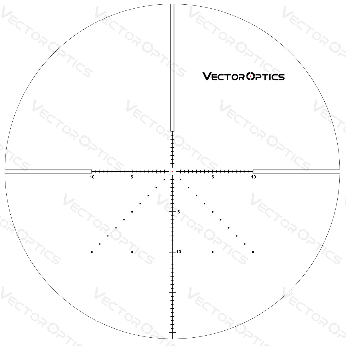 Vector Optics Veyron 6-24x44 IR First Focal Plane megvilágított puskacső