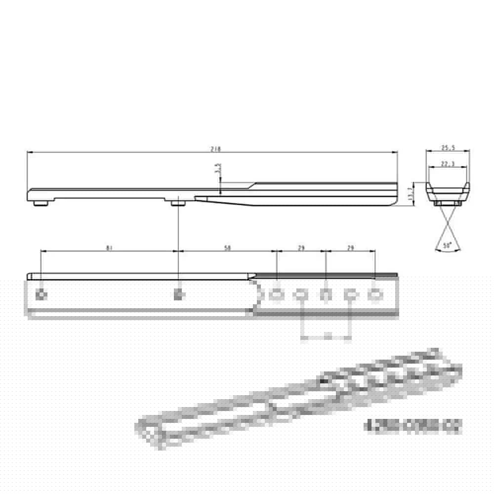 Adapter for Hikmicro PQ 50L & TQ 50 | Blaser base JK-N