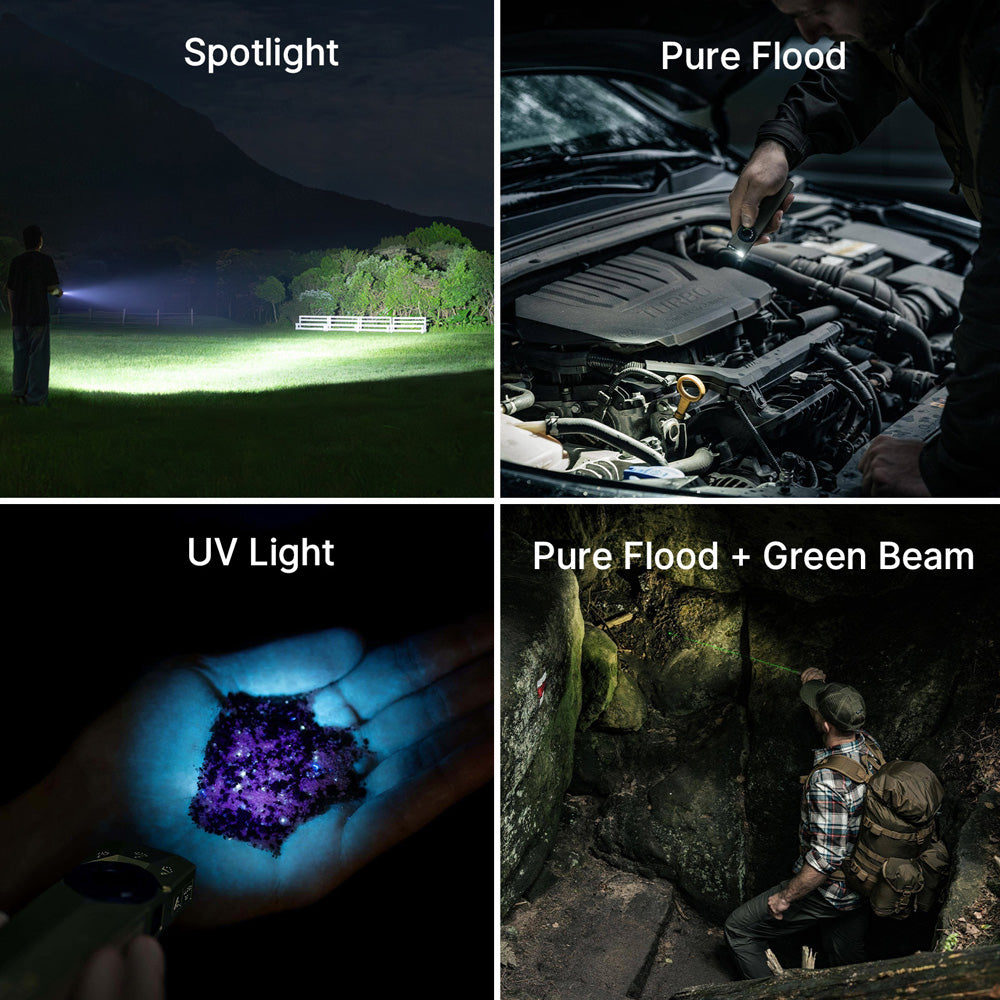 Olight ArkPro Ultra | lapos 4 az 1-ben EDC lámpa | 1.700 lm - Olive Green