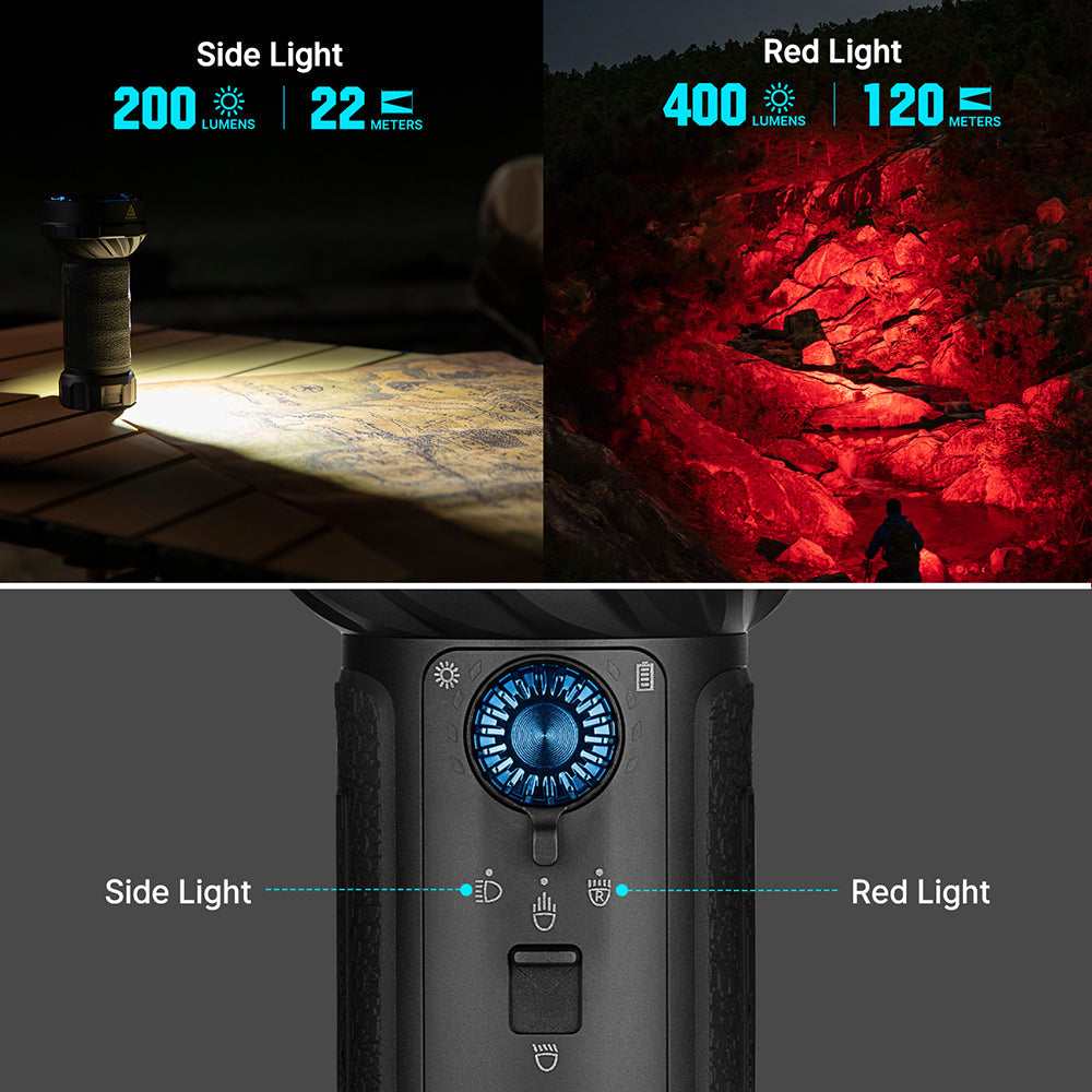Olight Marauder 2 Mini | nagy teljesítményű újratölthető lámpa | 10.000 lm