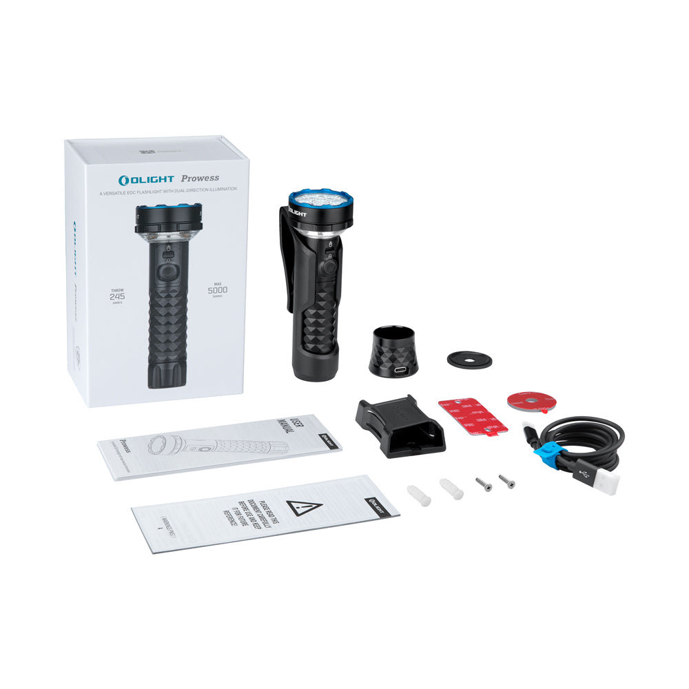 Olight Prowess | lámpa with bidirectional lighting | 5.000 lm