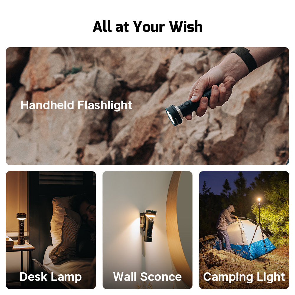 Olight Prowess | lámpa with bidirectional lighting | 5.000 lm