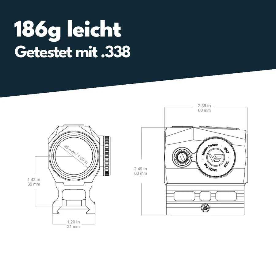 Vector Optics Scrapper Nano1x25 Vector Optics