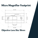 Vector Optics Paragon 3x18 nagyító Micro 
