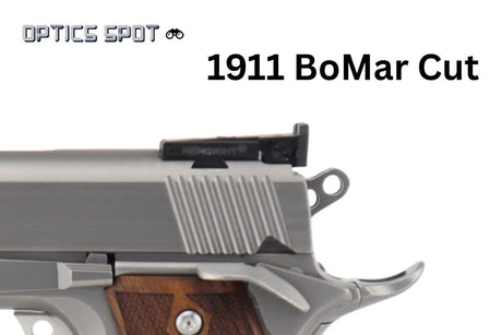 1911 [BoMar Cut] állítható hátsó irányzék | with fiber optics