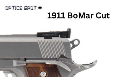 1911 [BoMar Cut] teljesen állítható hátsó irányzék | 3 ponttal hornyolt