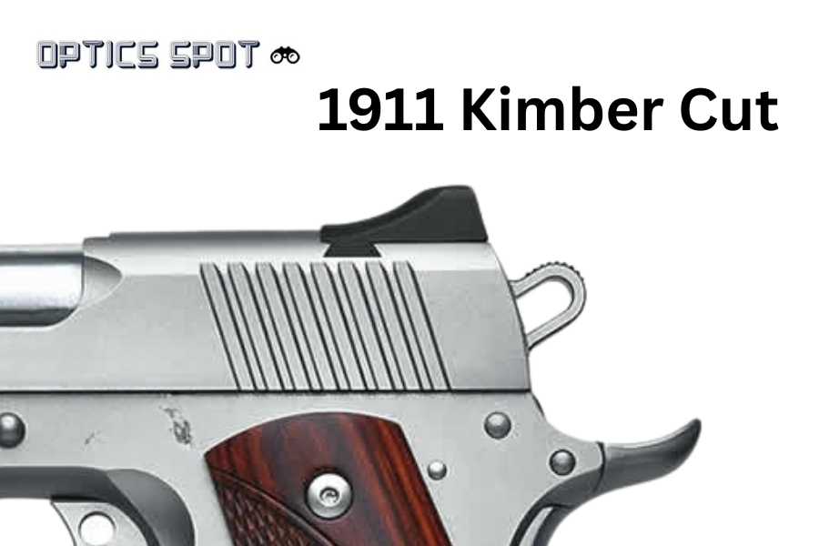1911 [Kimber Cut] állítható irányzék szett optikai szálakkal 