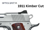 1911 [Kimber Cut] állítható irányzék szett optikai szálakkal 