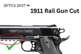 1911 [Rail Gun Cut] vöröspontos szerelék | Trijicon RMR footprint EGW