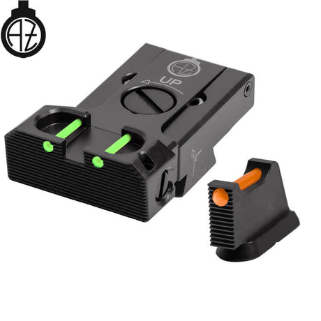 CZ 75B, CZ P-01, CZ 75 SP-01 állítható irányzékok száloptikával | type B Zendl