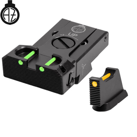 CZ 75B, CZ P-01, CZ 75 SP-01 állítható irányzékok száloptikával | type B Zendl