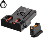 CZ 75B, CZ P-01, CZ 75 SP-01 állítható irányzékok száloptikával | type B Zendl