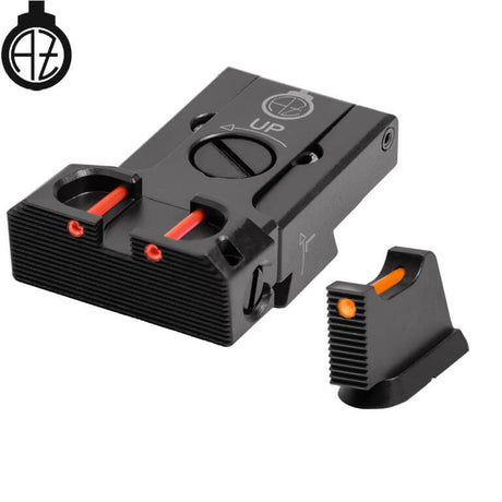 CZ 75B, CZ P-01, CZ 75 SP-01 állítható irányzékok száloptikával | type B Zendl