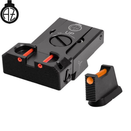 CZ 75B, CZ P-01, CZ 75 SP-01 állítható irányzékok száloptikával | type B Zendl