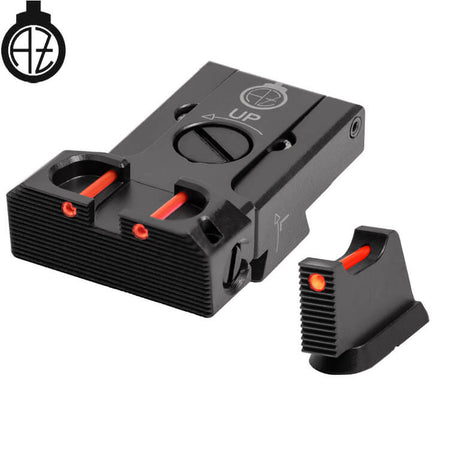 CZ 75B, CZ P-01, CZ 75 SP-01 állítható irányzékok száloptikával | type B Zendl