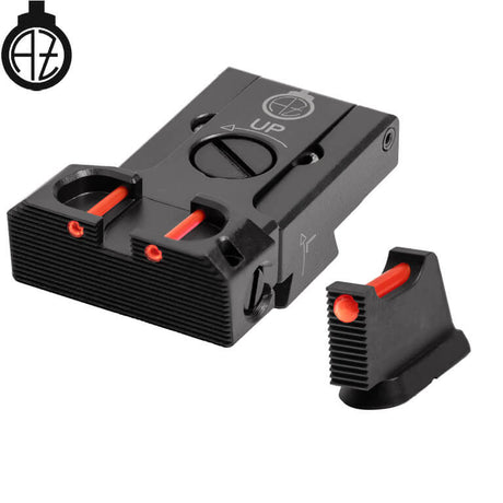 CZ 75B, CZ P-01, CZ 75 SP-01 állítható irányzékok száloptikával | type B Zendl