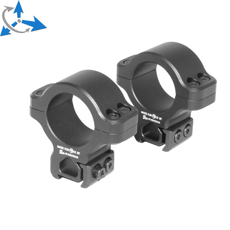 CZ 457 távcsőgyűrűk for dovetail | 1 inch [25.4mm]