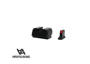CZ P-10 Optics Ready magas irányzékok | száloptikával
