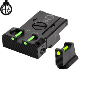 CZ P-10 állítható irányzékok száloptikával | type B