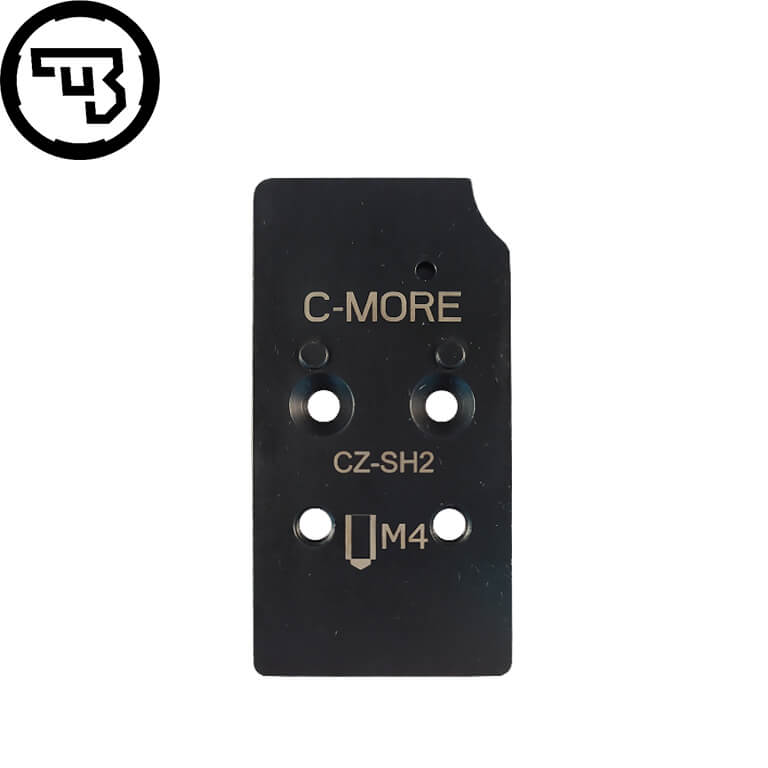 CZ Shadow 2 Optics Ready adapterlemez | C-More RTS footprint