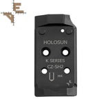 CZ Shadow 2 adapterlemez | Holosun K-series footprint