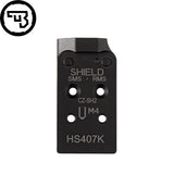 CZ Shadow 2 adapterlemez | Shield RMSc & Holosun K-series footprint