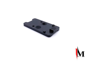 Dan Wesson DWX adapterlemez | Trijicon RMR footprint