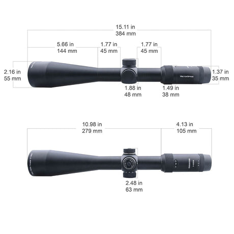 Vector Optics Forester 3-15x50SFP céltávcső