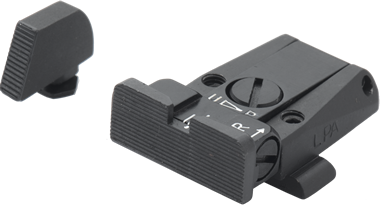Glock [G17, G19, G26 és más] állítható irányzék készlet | rovátkolt 