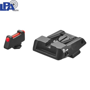 Állítható irányzékok for Glock [G17 G19 G26 & other] | with fiber optics