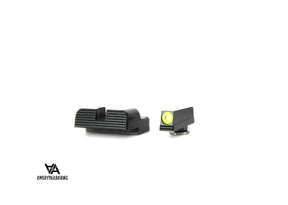 Alacsony irányzékok Glock [G17 G19 G26 & other] | tríciummal