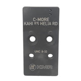 KMR W-02 & L-02 adapterlemez | C-More RTS footprint